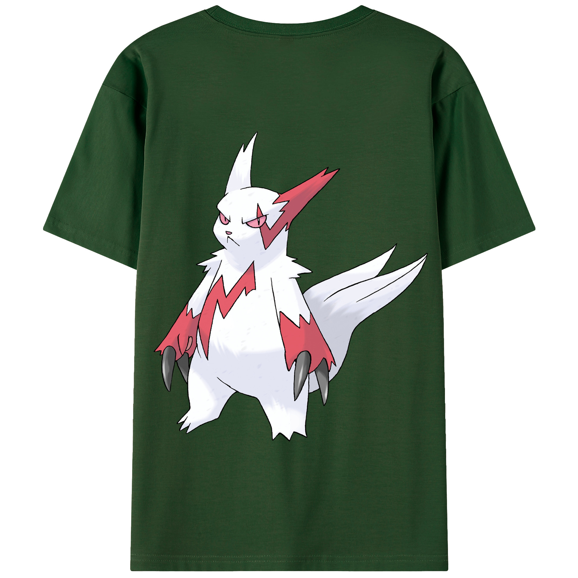 （画像用） ポケットモンスター Pokémon 綿100％半袖Tシャツ（背面プリント）